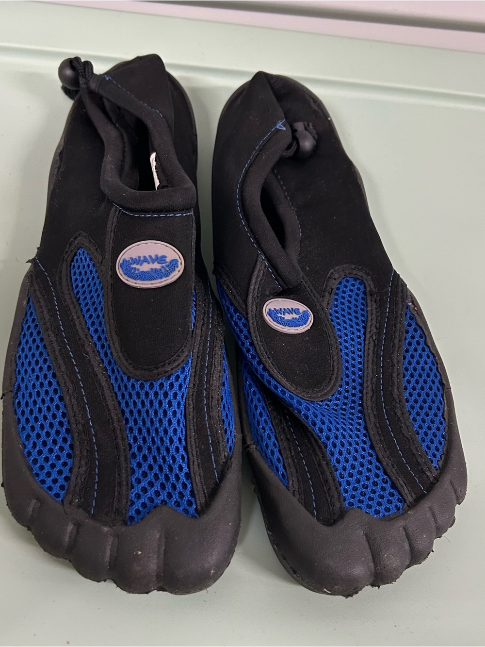 Wave Men's Blue & Black Water Shoes